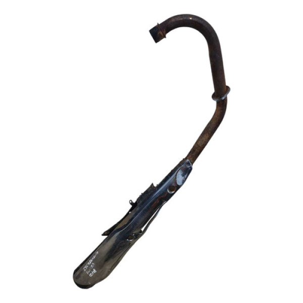 Escapamento Com Protetor Honda Fan 125 2000 2001 A 2008  