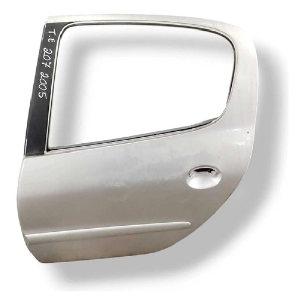 Porta Traseira Esquerda Peugeot 207 - 2005 2006 2007 A 2011 Traseira Esquerda Branco