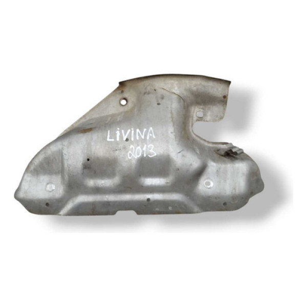 Protetor Calor Escapamento Nissan Livina 2009 2010 A 2013  Preto