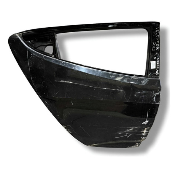 Porta Traseira Direita Hyundai Veloster 2011 2012 C/ Detalhe Preto Direita Traseira