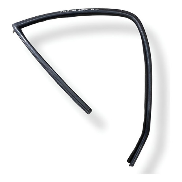 Caneleta Borracha Vidro Porta Diant Esquerda Fiorino 2009  Preto