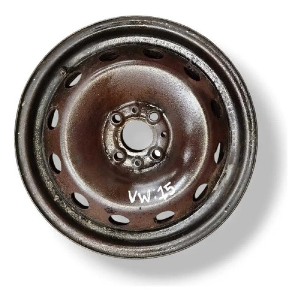 Roda Ferro  Aro 15 Volkswagem Vw  Polo Track  Virtus Água