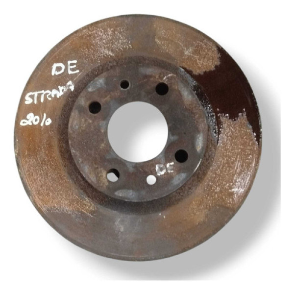 Disco Freio Dianteira Esquerda Fiat Strada 2011 2012 2013