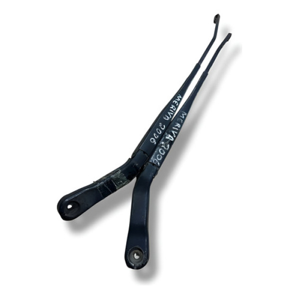 Par Braço Limpador Para-brisa Chevrolet Meriva 2006 166314 Esquerdo