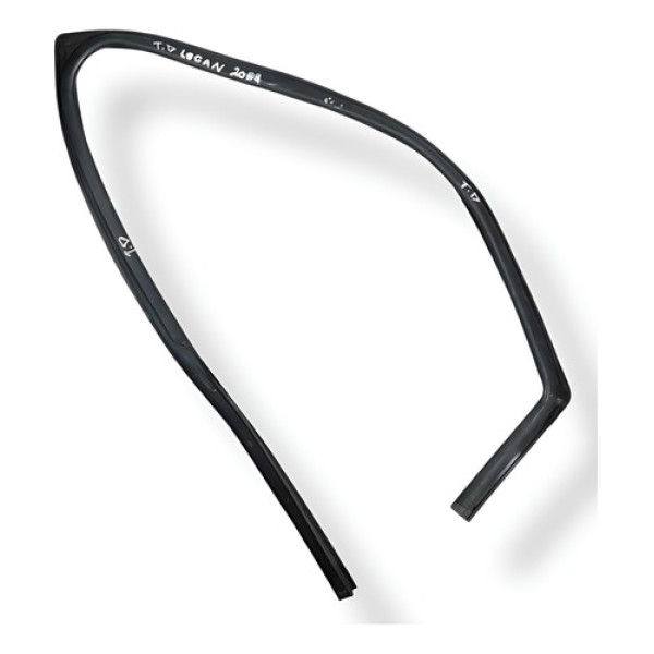 Canaleta Vidro Traseira Direita Ford Ka 2020 2021 2022 2023 Prateado