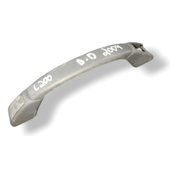 Alça Puxador Teto Diant Direito Mitsubishi L200 2004 2005 Cinza