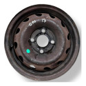 Roda Ferro Avulsa Aro 13 Gm Preto