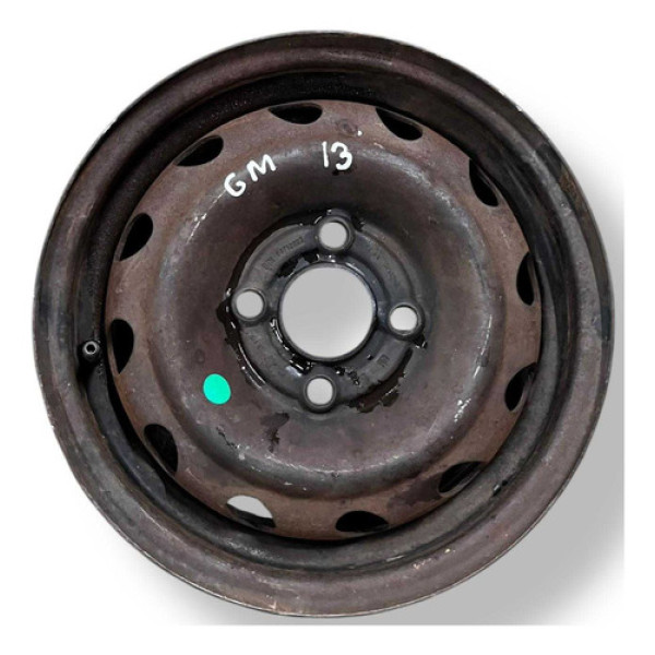 Roda Ferro Avulsa Aro 13 Gm Preto