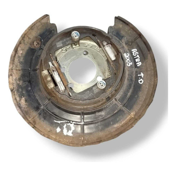 Espelho Freio Roda Tras Direita Chevrolet Astra Sedan 2005 Prateado