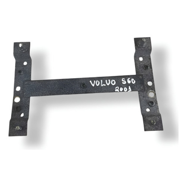 Suporte Placa Traseira Volvo S60 2.0 2001 2002 2003 2004  Preta