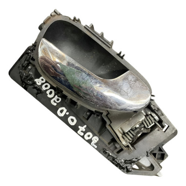 Maçaneta Interna Dianteira Direita Peugeot 307 08 9643604477 Dianteira