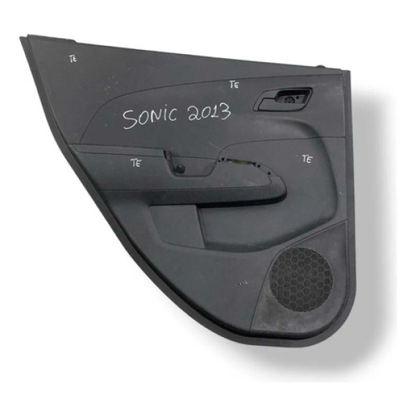 Forro Porta Traseira Esquerda Chevrolet Sonic 1.6 2013 41076