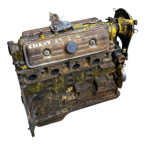 Motor Parcial Chevrolet Chevette Marajo 1.6 1984 1990 Alcool