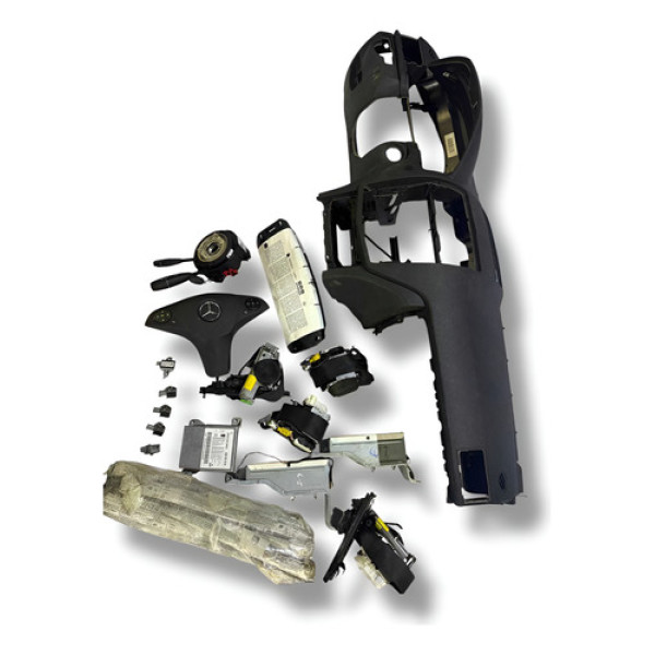 Kit Airbag Painel Mercedes Benz C350 2012 2013 2014 1