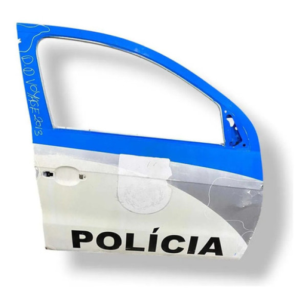 Porta Dianteira Direita Volkswagen Voyage G7 G8 2014 Detalhe Dianteira Direita Branco