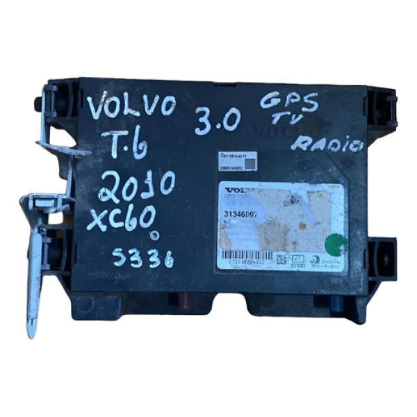 Módulo Multimídia Volvo T6 31346097 Preto