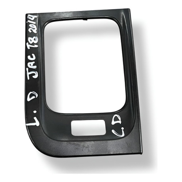 Moldura Maçaneta Porta Correr Direita Jac T8 2014 83621v7050 Preto Dianteira