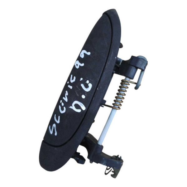 Maçaneta Dianteira Esquerda Renault  Scenic 1999 700433075 Preto Dianteira