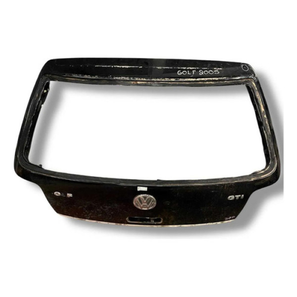 Tampa Traseira Porta Malas Volkswagen Golf 2001/2003 Detalhe Preto