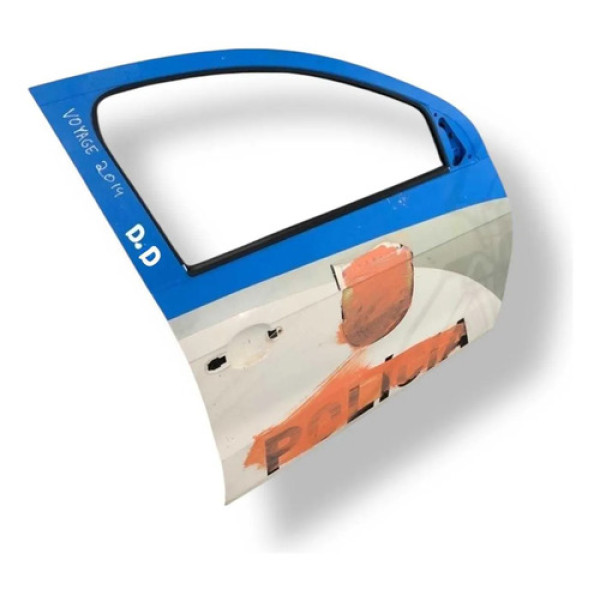 Porta Dianteira Direita Vw Voyage 2014 2015 2016 2017 Dianteira Direita Branco