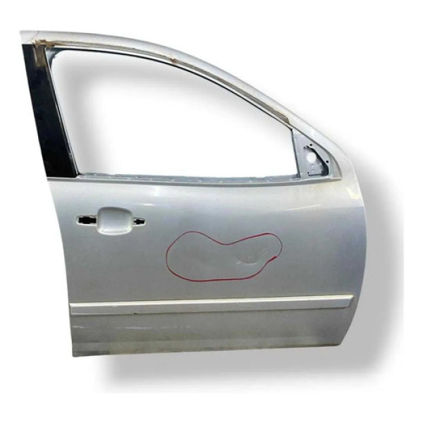 Porta Dianteira Direita  Chevrolet Agile 2013 2014 Detahe Dianteira Direita Prateado