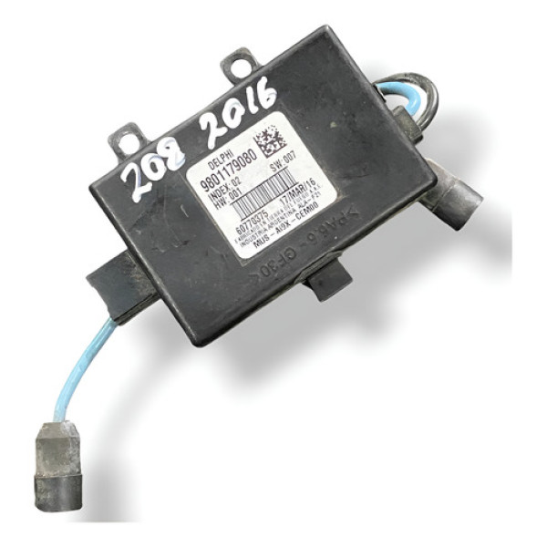 Módulo Sensor Alarme Peugeot 208 2016 2017 2018 9801179080