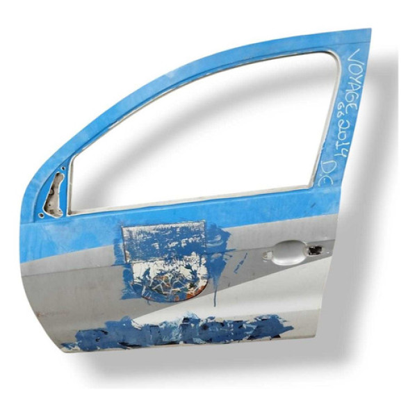 Porta Dianteira Esquerda  Volkswagen Voyage 2014 2015 2015 Dianteira Esquerda Branco