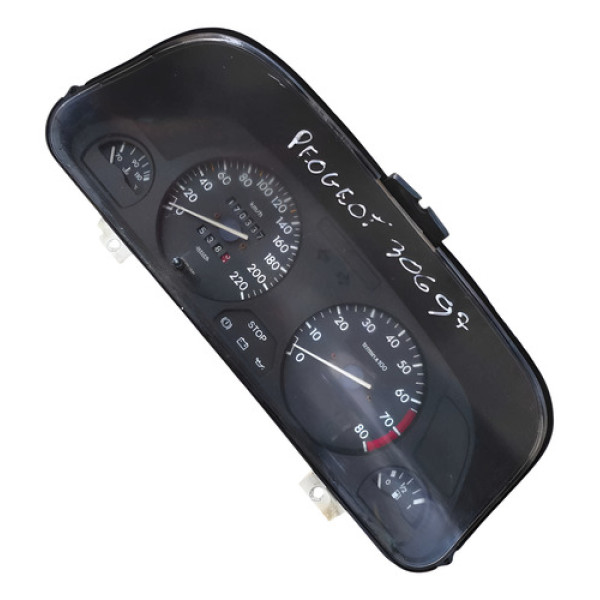 Painel Instrumento Peugeot 3061.8 1997 A 1999 09033502031 Preto