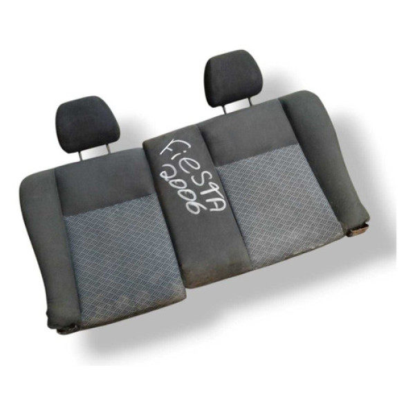 Encosto Banco Traseiro Ford Fiesta Sedan 2005 2006 2007 2008 Preto