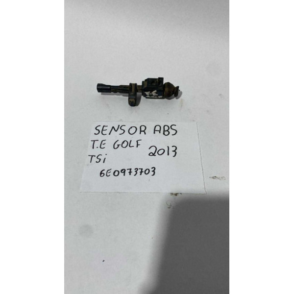 Sensor Abs Tras Esquerdo Vw Golf Tsi 2013 1.4 10071152733