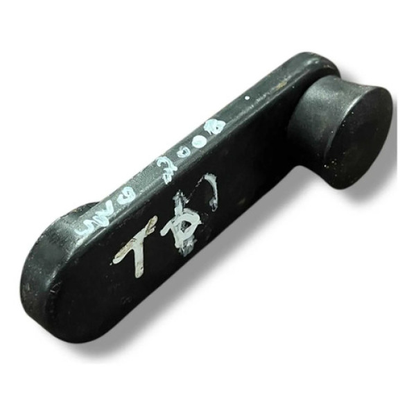 Manivela Vidro Traseiro Direito Fiat Uno Mille 2005 2006 Preto