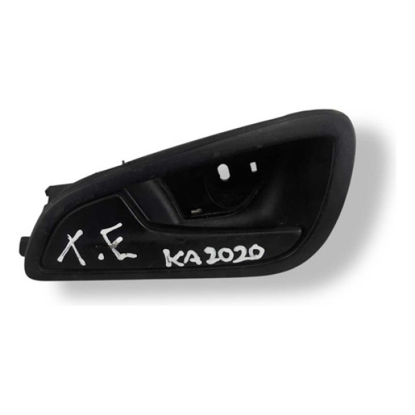 Maçaneta Interna Porta Traseira Esquerda Ka 2020 E3b5a2260  Prateado Traseira