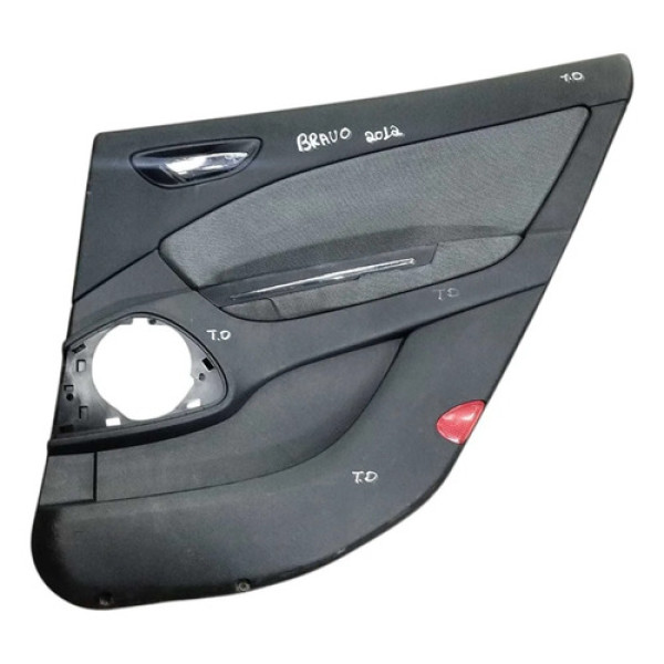 Forro Porta Traseira Direita Fiat Bravo 2012 2013 1479340 Preto