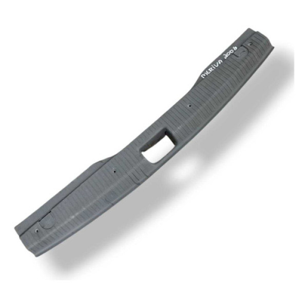 Acabamento Painel Porta Mala Chevrolet Meriva 2008 93394626 Cinza Sem Desenho