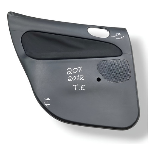  Forro Porta Traseiro Esquerdo Peugeot 207 2012 96836042zd