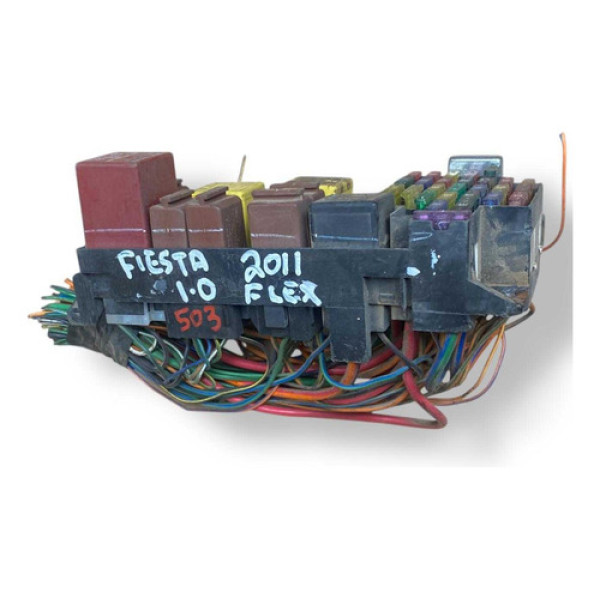 Caixa De Fusível Ford Fiesta 1.0 - 2009 A 2012 - Bs6514401