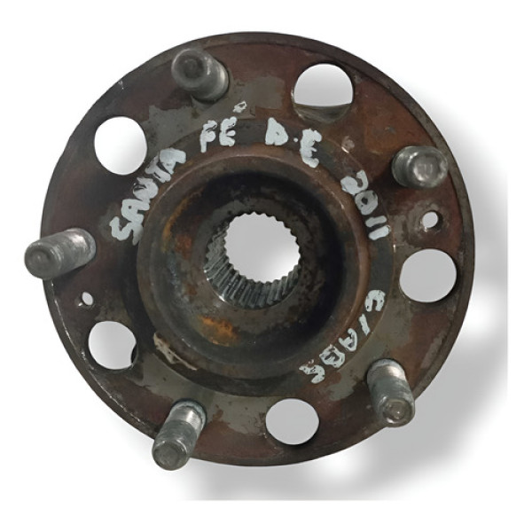 Cubo Roda Dianteira Esquerda Hyundai Santa Fé Com Abs 2011