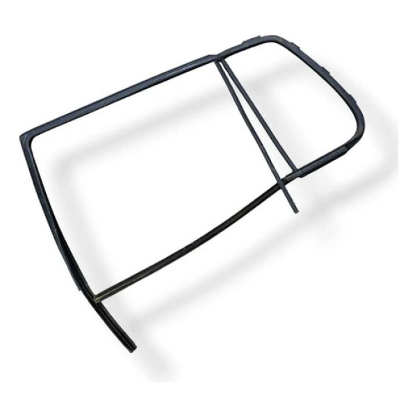 Borracha Vidro Fixo Traseira Direita Vw Fox 2006 2007 2008 Preto