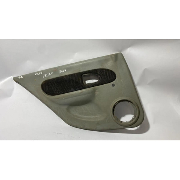 Forro Porta Traseira Esquerda Renault Clio Sedan 2004 2005