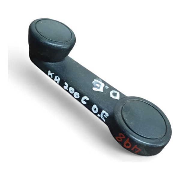 Manivela Porta Dianteira Esquerda Ford Ka Fiesta Focus 04/18 Verde-escuro