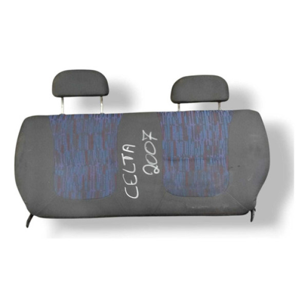 Encosto Banco Traseiro Chevrolet Celta 2007 2008 2009 2010 Cinza