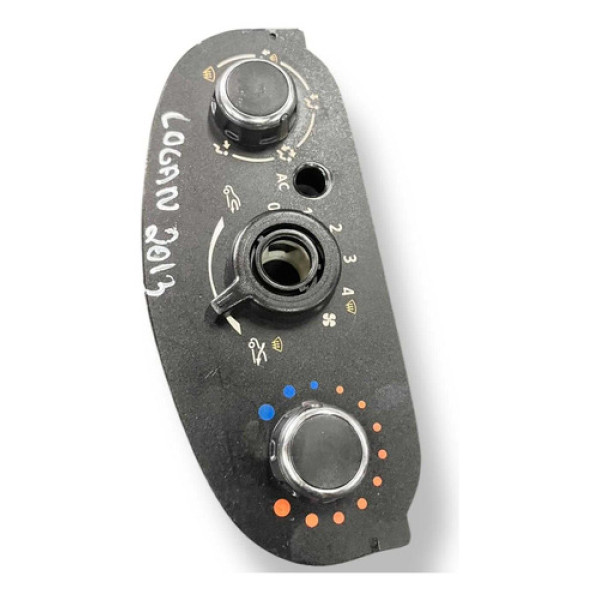 Moldura Comando Ar Condicionado C/detalhe Renault Logan 2013