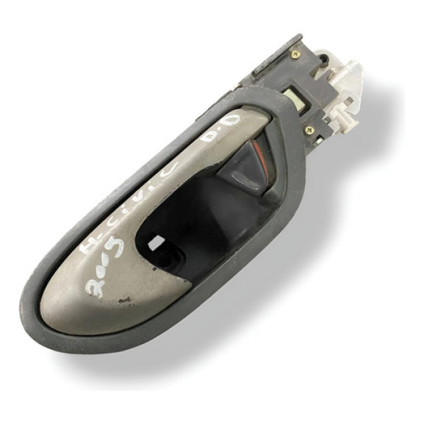 Maçaneta Interna Porta Dianteira Direita Honda Civic 2005 Cinza Dianteira