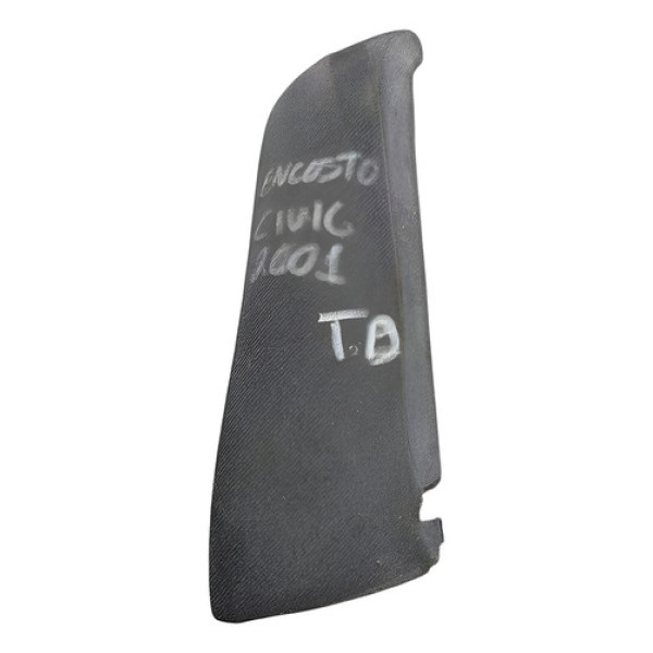 Encosto Lateral Banco Traseiro Direito Honda Civic 2001/2002 Dourado