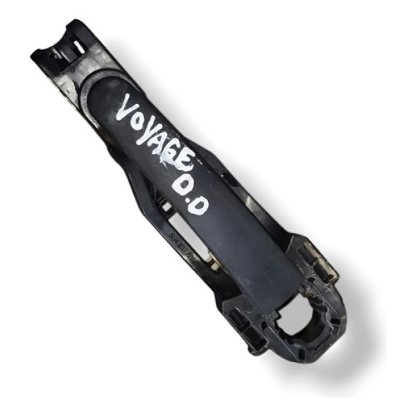 Maçaneta Dianteira Direita Vw Voyage 1.6 2014 5u4837885886 Preto Dianteira