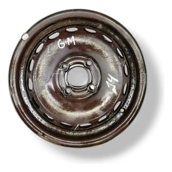 Roda Ferro Aro 15 Renault Sandero Logan Preto