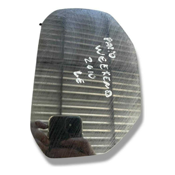 Lente Retrovisor Esquerdo Fiat Palio Weekend 2010 20n9107