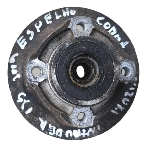 Flange Espelho Coroa Suzuki Intruder 125 2008 2009 2010 2011 Prateado