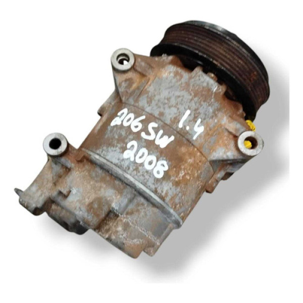 Compressor Ar Condicionado Peugeot 206 Sw 1.4 2008 Manual