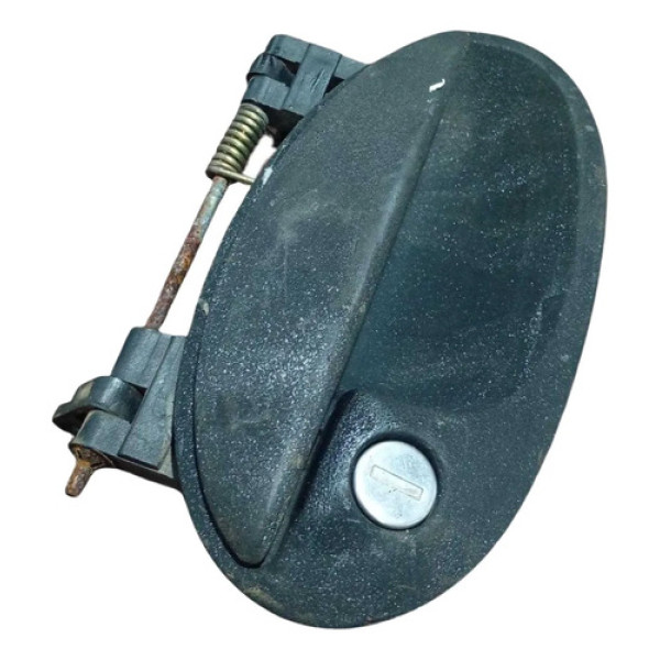 Maçaneta Externa Dianteira Direita Gm Celta 2003 93388927 Preto Dianteira